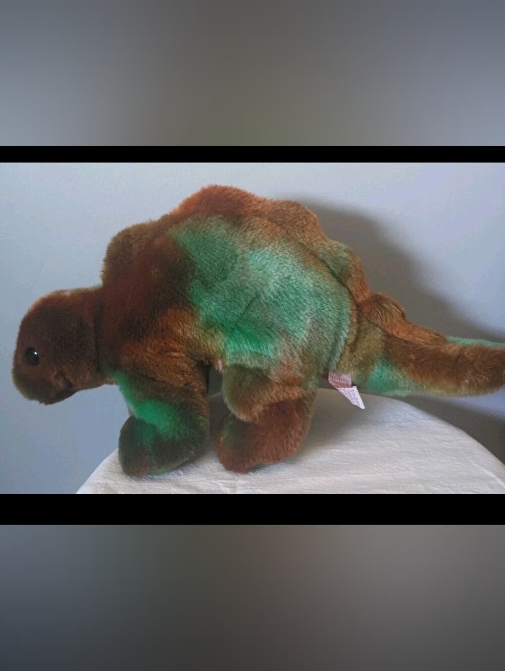 2000 Ty Beanie Buddies Steg Stegosaurus Dinosaur Plush Stuffed Animal